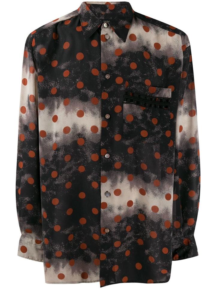 Jean Paul Gaultier Pre-owned Polka Dot Shirt - Black