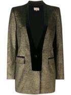 Zeus+dione Formal Blazer - Gold