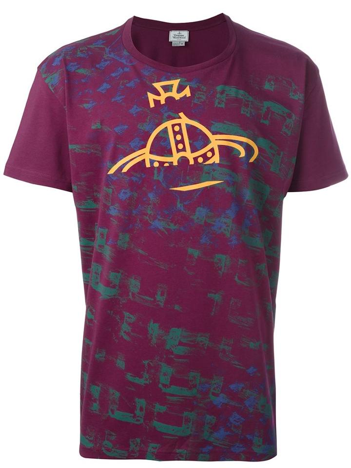 Vivienne Westwood Man Logo Print T-shirt