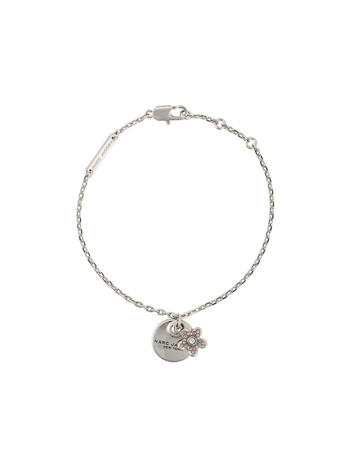 Marc Jacobs Charm Embellished Bracelet - Metallic