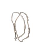 Acne Studios Double-loop Bracelet - Silver