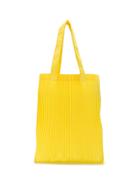 Marios Ribbed Tote Bag - Yellow