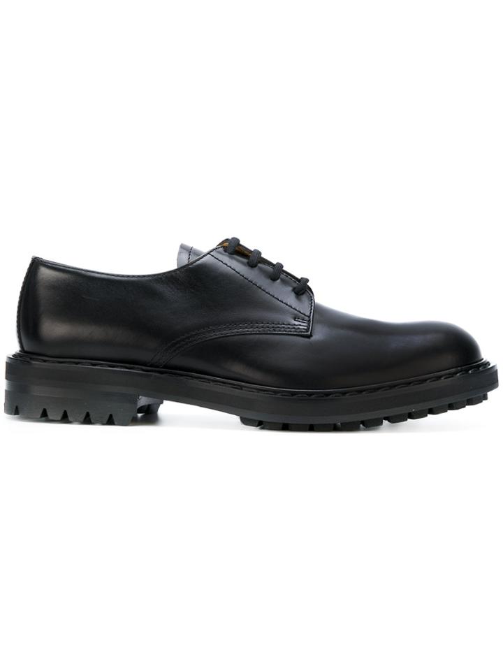 Alexander Mcqueen Classic Derby Shoes - Black