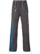 C2h4 Drawstring Detail Track Trousers - Grey