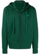 Acne Studios Ferris Zip Face Hoodie - Green