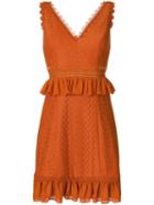 Three Floor Indigo Dress - Orange
