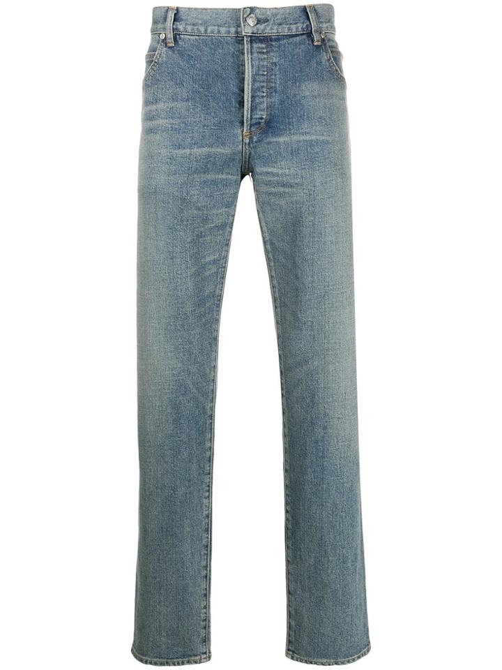 Pierre Balmain Straight-leg Jeans - Blue