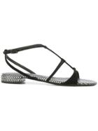 Emporio Armani Strapped Sandals - Black
