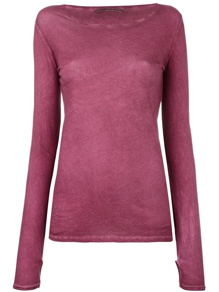 Humanoid 'janes' T-shirt - Pink & Purple