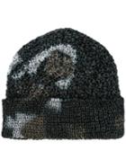 Issey Miyake - Woven Printed Hat - Men - Polyester - One Size, Grey, Polyester