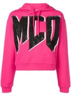Mcq Alexander Mcqueen Mcq Logo Print Hoodie - Pink