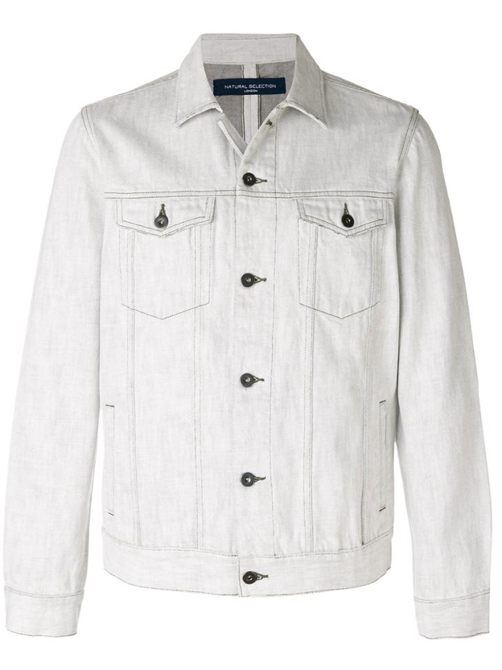Natural Selection Livingstone Denim Jacket - Grey