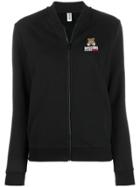 Moschino Underbear Zip-up Sweatshirt - Black