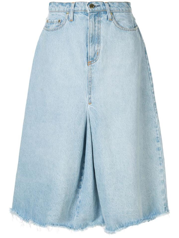 Nobody Denim Charter Denim Skirt - Blue