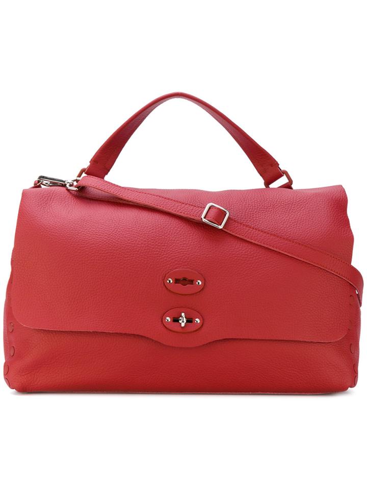Zanellato Double Latch Tote Bag - Red