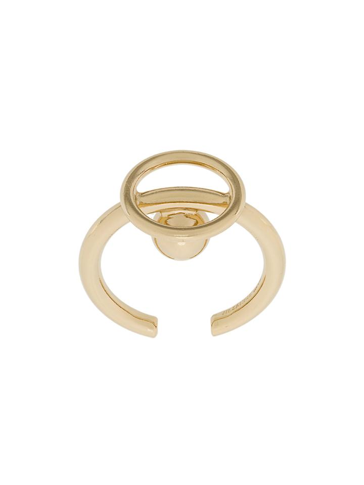 Jil Sander Open Ring - Metallic