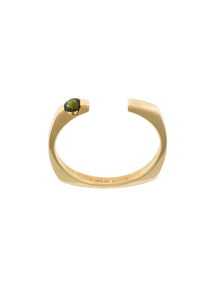 Aliita Cuff Ring - Green
