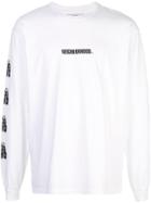 Neighborhood Rear Graphic Print Sweatshirt - White