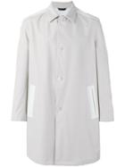 Calvin Klein Collection Pennsylvania Coat, Men's, Size: 48, Nude/neutrals, Nylon/wool
