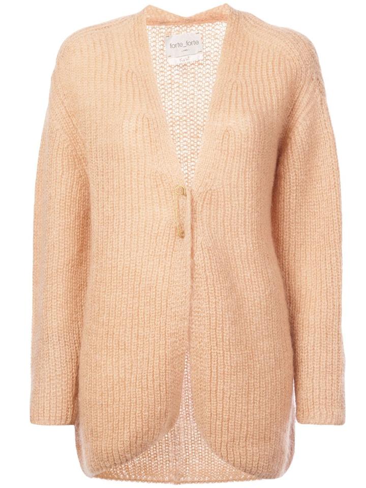 Forte Forte Oversized Cardigan - Brown