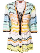 Missoni Mare V-neck Rainbow Playsuit - Multicolour