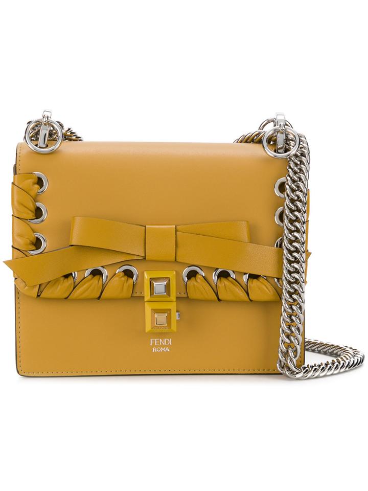 Fendi Kan I Small Bag - Brown