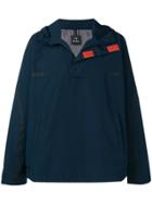 Ps By Paul Smith Hooded Pullover Jacket - Blue