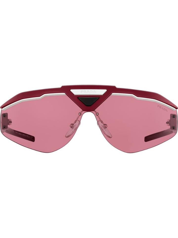 Prada Eyewear Runway Sunglasses - Red