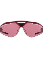 Prada Eyewear Runway Sunglasses - Red