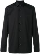 Z Zegna Slim-fit Classic Shirt - Black