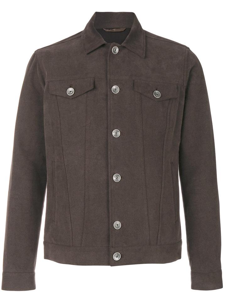 Eleventy - Patch Pocket Jacket - Men - Cotton/cashmere - 54, Brown, Cotton/cashmere