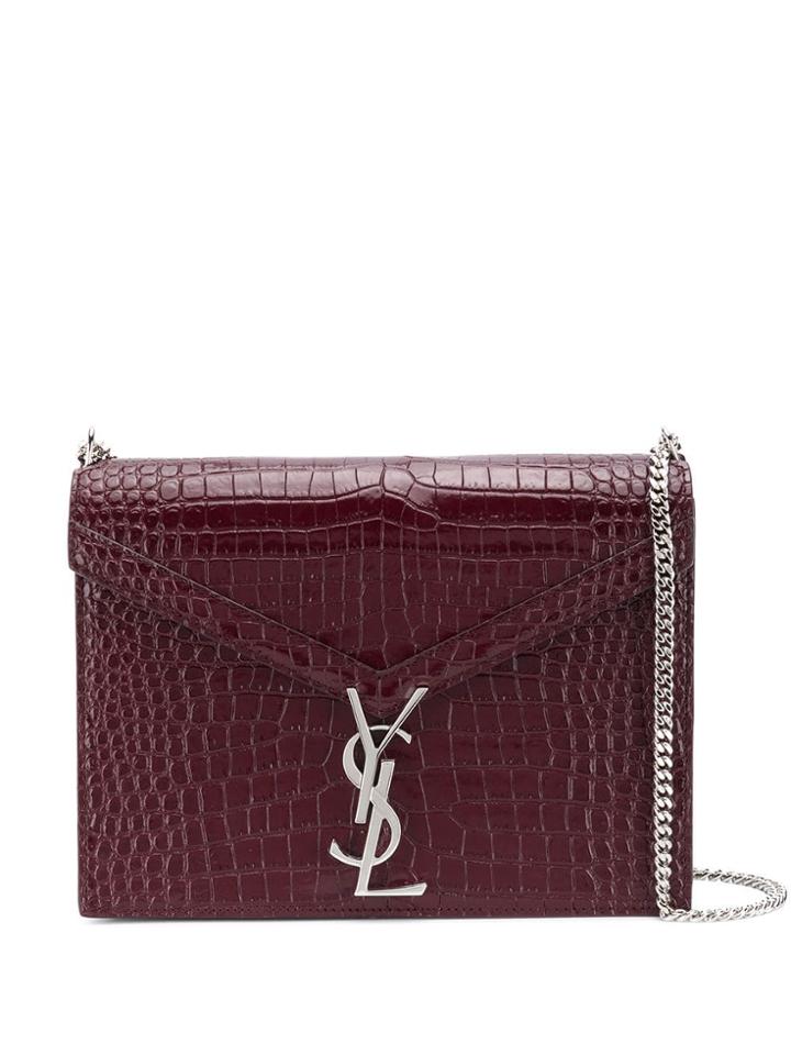 Saint Laurent Cassandra Chain Bag - Red
