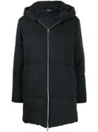 A.p.c. Hooded Padded Coat - Blue