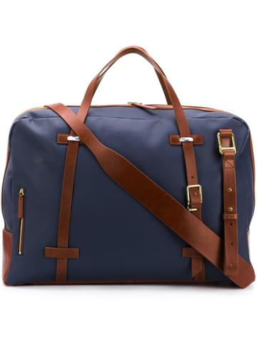 Miansai Monroe Holdall Bag, Blue, Leather