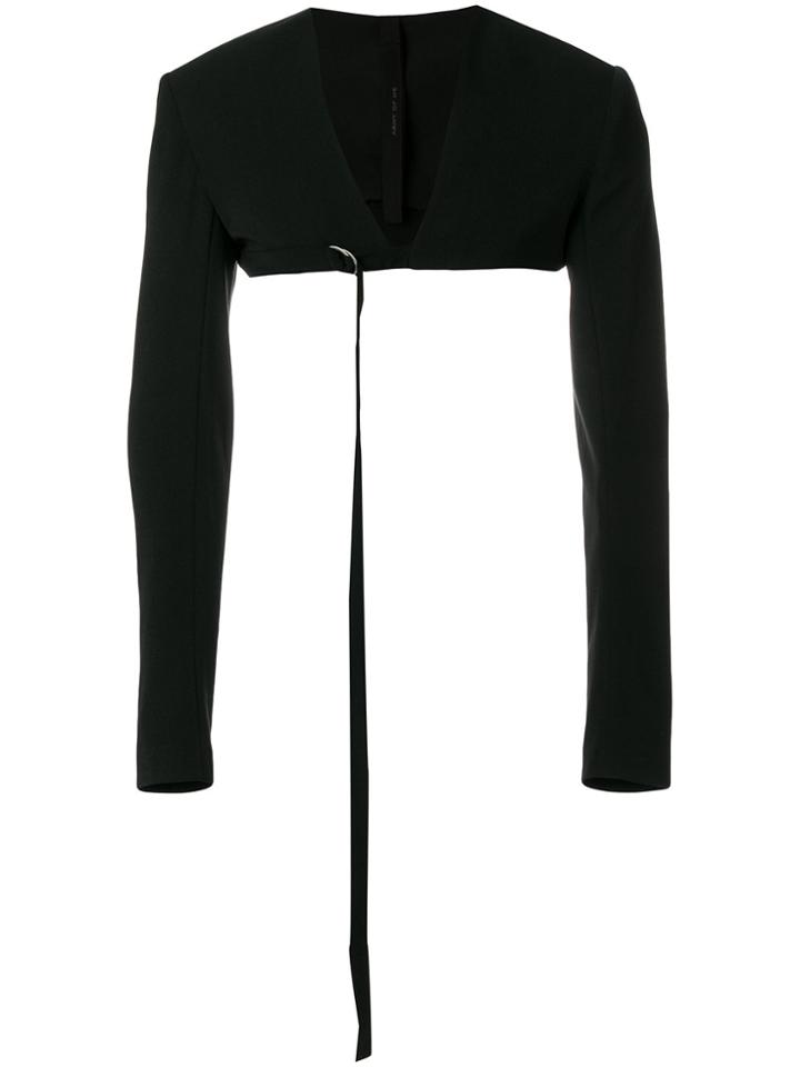 Army Of Me Buckled Bolero - Black