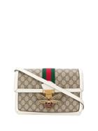 Gucci Queen Margaret Gg Supreme Medium Shoulder Bag - White