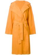 Lemaire Oversized Trench Coat - Yellow & Orange