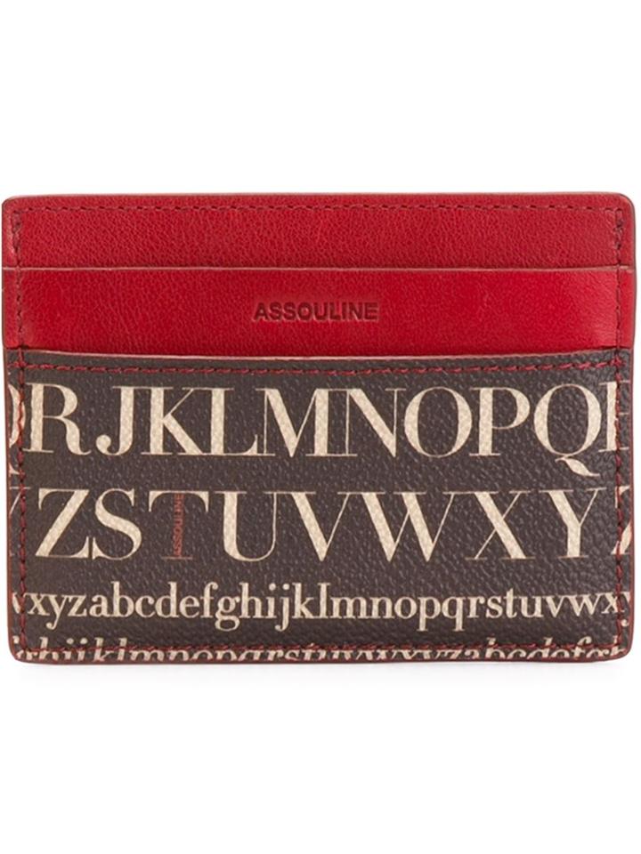 Assouline 'didot' Cardholder - Brown