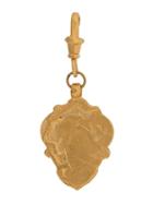 Alighieri Shield Amulet Pendant - Gold