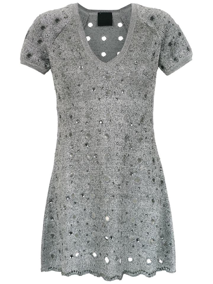 Andrea Bogosian Knitted Dress - Grey