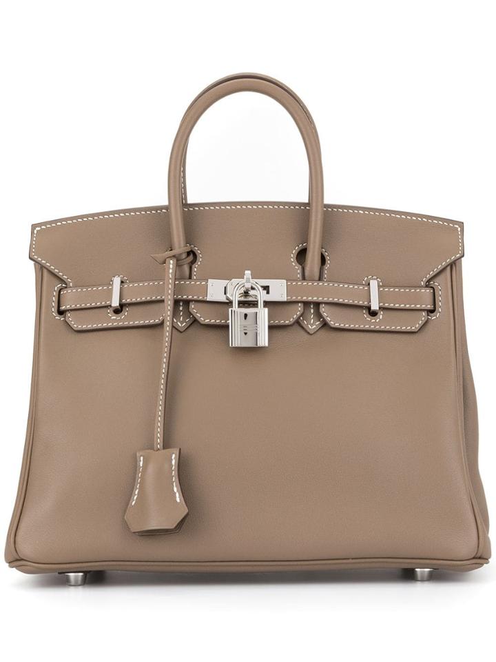 Hermès Vintage Birkin 25 Handbag Swift - Brown