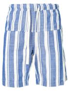 Lemlem Abel Striped Shorts - Blue