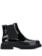 Tod's Boots Shiny Leather - Black