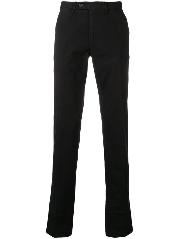 Canali Slim-fit Chinos - Black