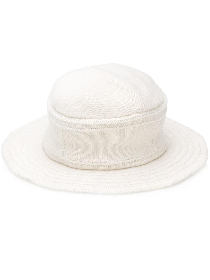 Barrie Bucket Style Hat - White
