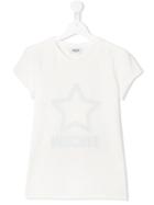 Moschino Kids Logo Print T-shirt, Size: 14 Yrs, White