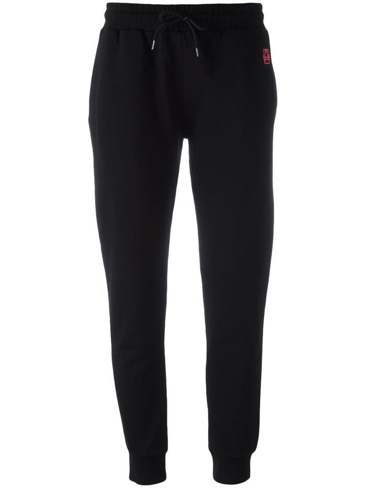 Mcq Alexander Mcqueen Drawstring Track Pants, Women's, Size: Large, Blue, Cotton