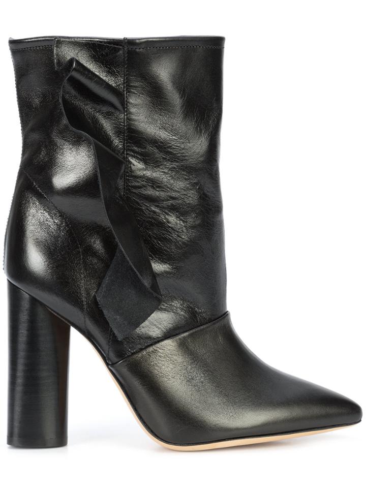 Iro Pull-on Boots - Black