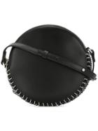 Paco Rabanne Round Shaped Clutch Bag - Black