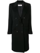 Alberto Biani Oversized Double-breasted Coat - Black